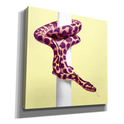«Sneck 2» par Mark Ashkenazi, art mural sur toile