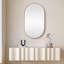 Carolee W H Framed Medicine Cabinet Mirror 1 Adjustable-1221846162