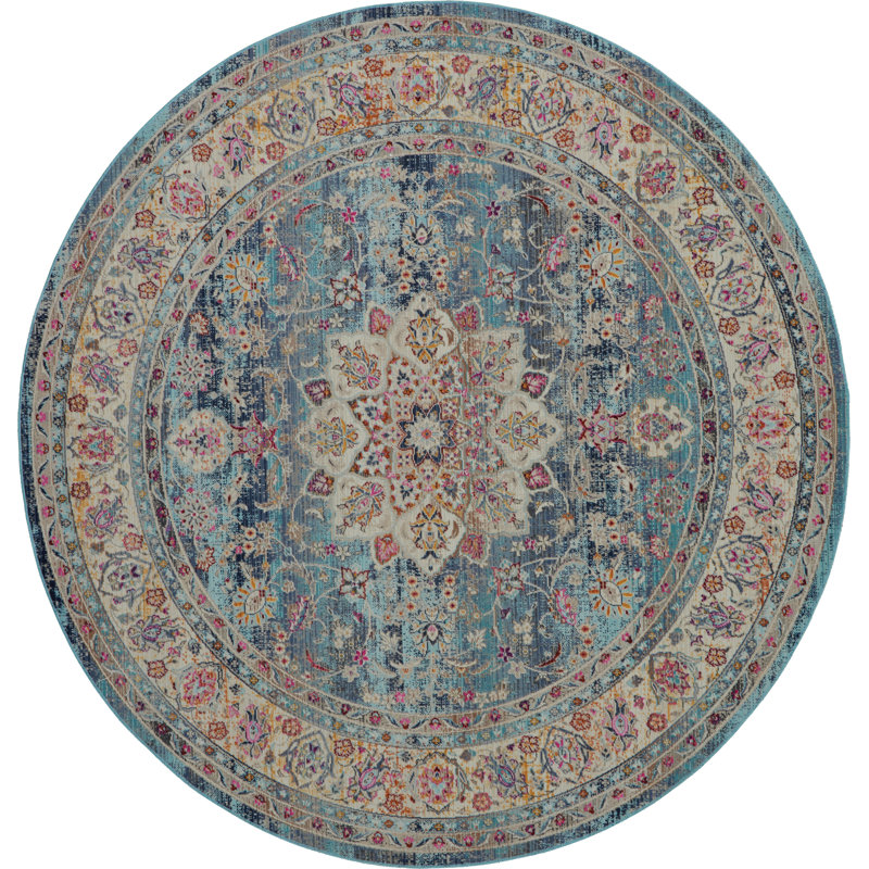 Oriental Indoor Rug, Round 6'