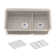 Cairn Smart Divide 33-1/2" Undermount Kitchen Sink
