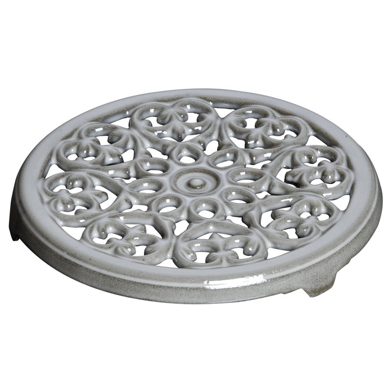 Staub Cast Iron Trivet, Grey