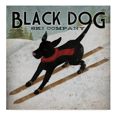 " Black Dog Ski " by Ryan Fowler