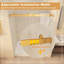 Frameless Sliding Glass Shower Doors 56-60" Width x 76"Height with 3/8"(10mm) Clear Tempered Glass, Brushed Nickel-134374521