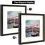 Cadre photo Nickolas Classic avec passe-partout ivoire-412136187-412136189