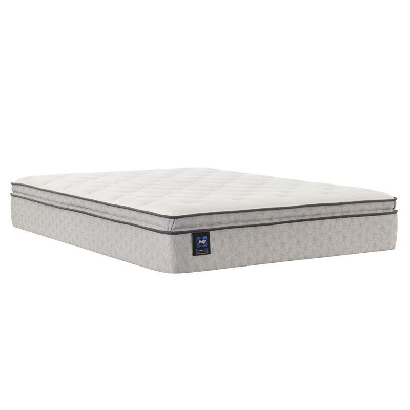 Sealy Essentials Oak Street 13" Plush Pillow Top Innerspring Mattress, King