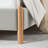 Rezana Solid Wood Boucle Upholstered Headboard Bed Frame-630869642-630869644