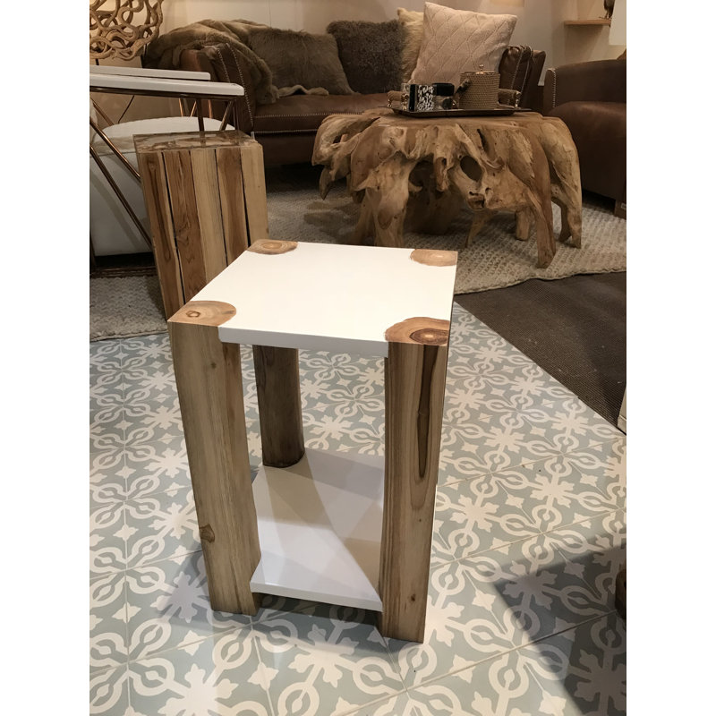 Derry Solid Wood End Table