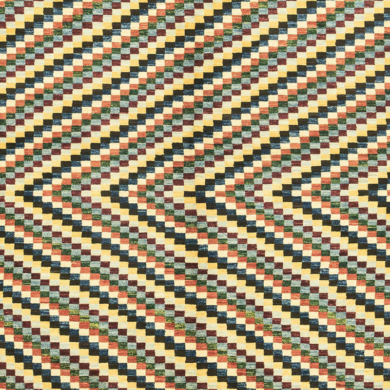 Tapis abstrait moderne 3416, Carré 3 pi