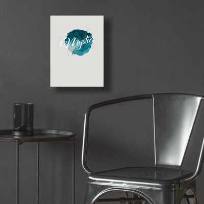 «Mystic Water» par Typelike, art mural en verre acrylique