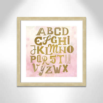 Abc Pink ', impression sur papier