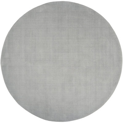 Crowe Gray Hand-Loomed Wool Rug