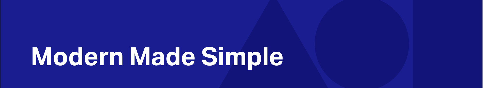 Modern Made Simple