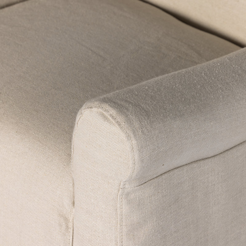 Bridges Upholstered Arm Chair, Brussels Natural