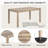 Briaca Wood Dining Set-378839888-378839883-378839892