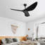 Ventilateur de plafond moderne à 3 pales de 52 po avec télécommande Kemp-1127901759-1127901752-1136691310