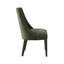 Chaise de salle à manger rembourrée en hévéa Beever-334096134