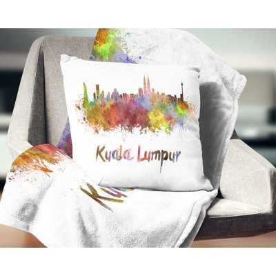 Coussin Kuala Lumpur Skyline - Cityscape