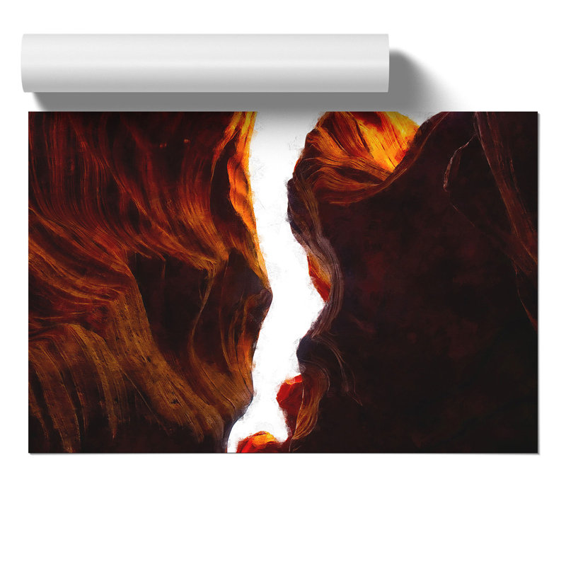 Sandstone In Antelope Canyon Vol.1 - No Frame Print, 42cm H x 59cm W x 0.1cm D