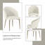 Chaise d'appoint en tissu, ensemble de 2-1326465338