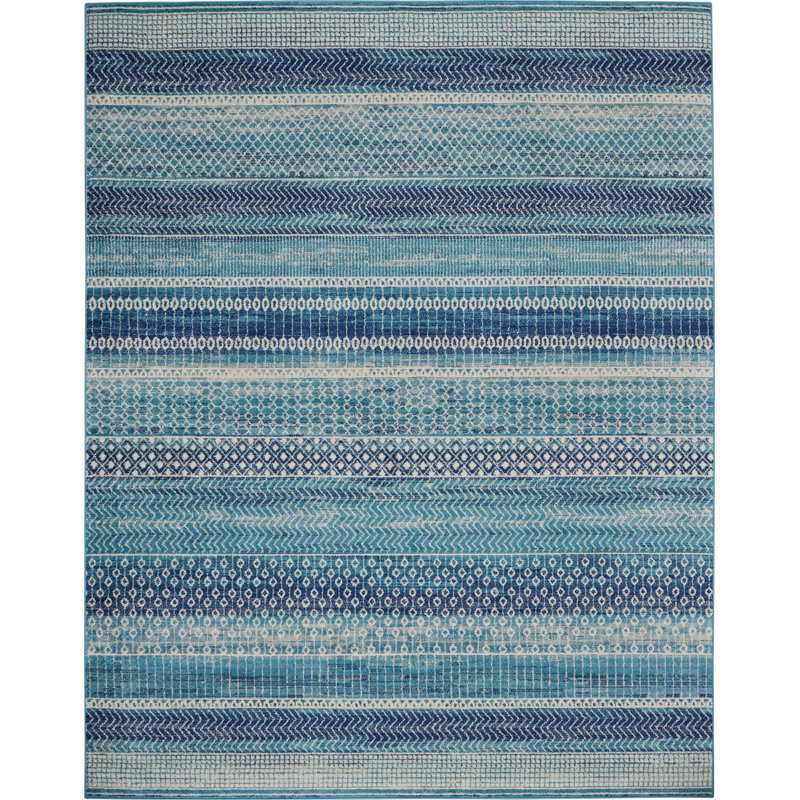 Striped Area Rug, Rectangle 244 x 305cm