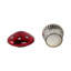 Sagebrook Home 6" 12 Oz Mushroom Candle-1202211690