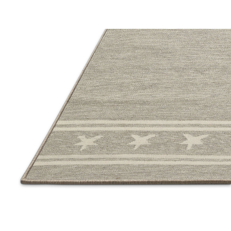 Tapis beige contemporain, Rectangle 5 pi x 7 pi