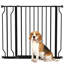 Dog Gate Wide Stair Gate with Door Pressure Fit 75-95W cm-94538317