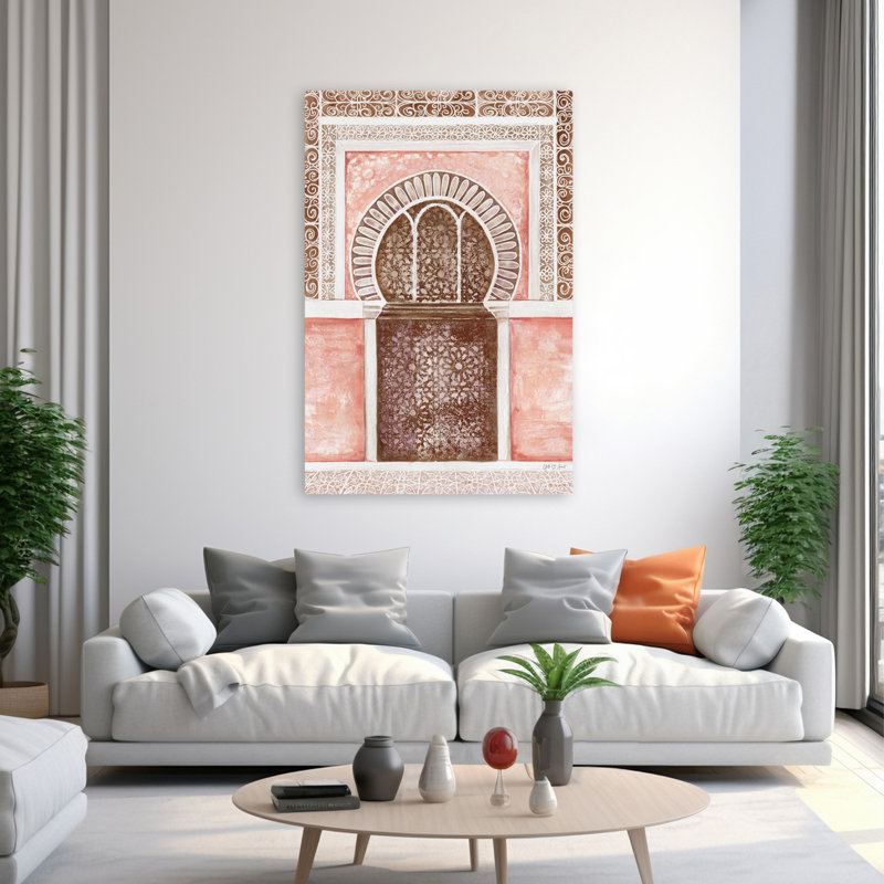 Art marocain, art marocain, H 60 po x l 40 po