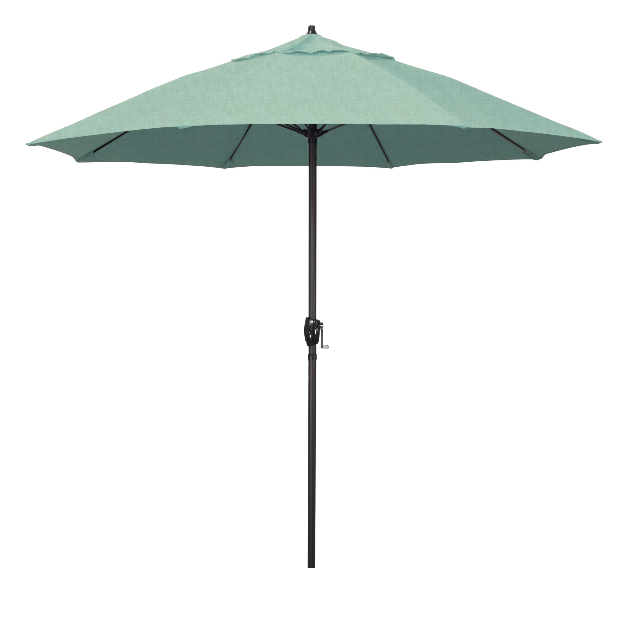 Deshaun 9' Market Sunbrella® Umbrella, Spectrum Mist Sunbrella® Plainweave