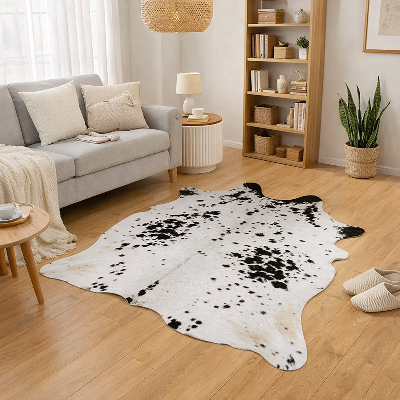 Animal Print Cowhide Standard 30.48cm X 41.91cm Area Rug