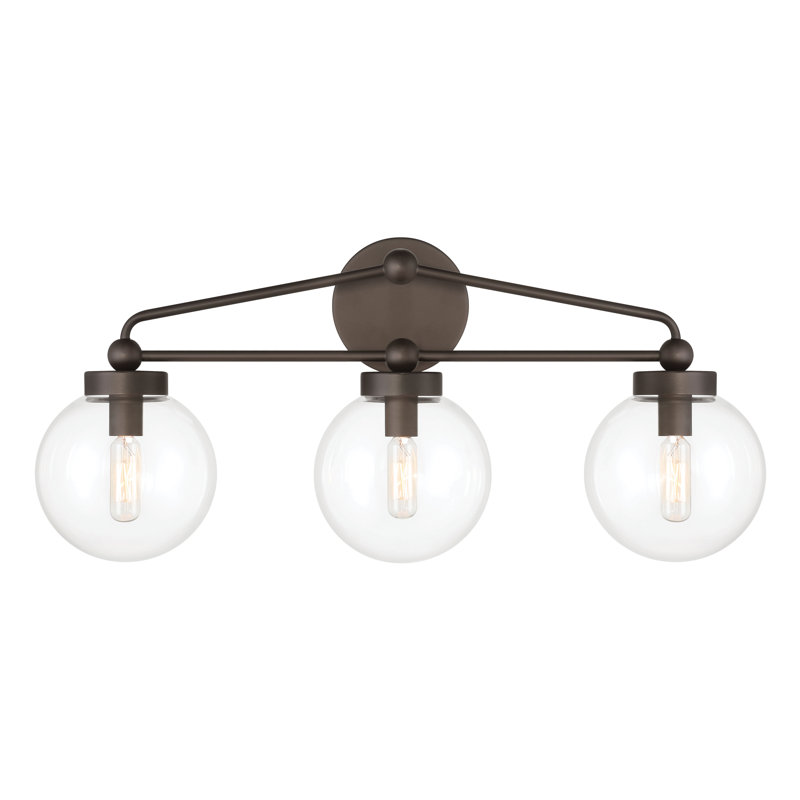 Coiffeuse Stella, H 10,75 po x l 24 po x P 7 po, Trois lumières, 120 W