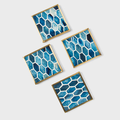 Ensemble de 4 sous-verres Gramercy