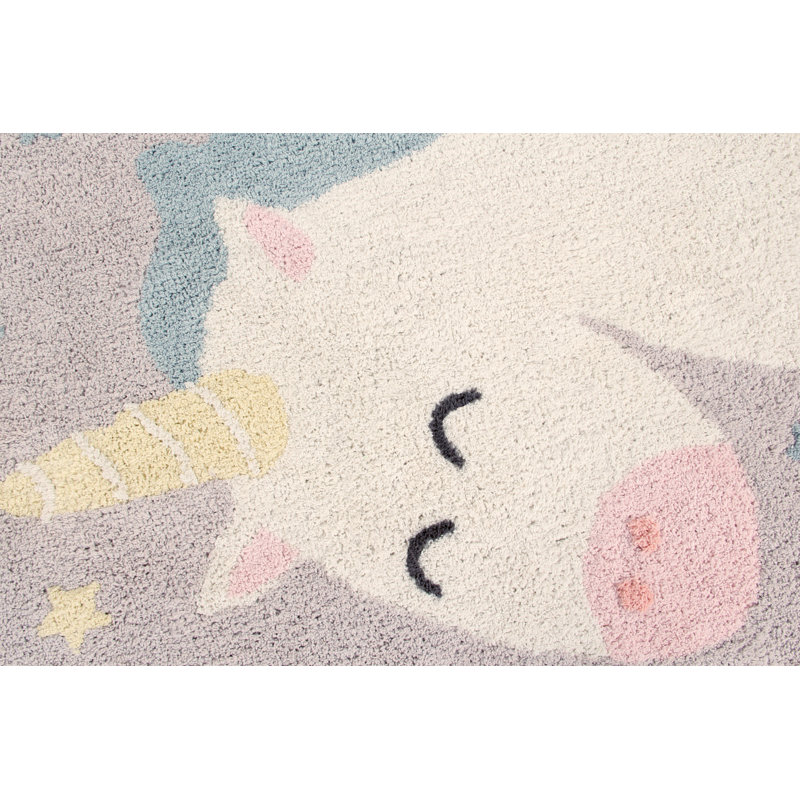 Tapis rond en coton tissé à la main Mr Wonderful