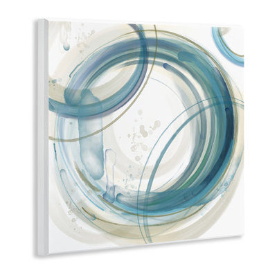 Centric Overlapping Rings Wall Plaque Art, design by Nan