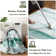 Tapis gris / blanc / vert Modern