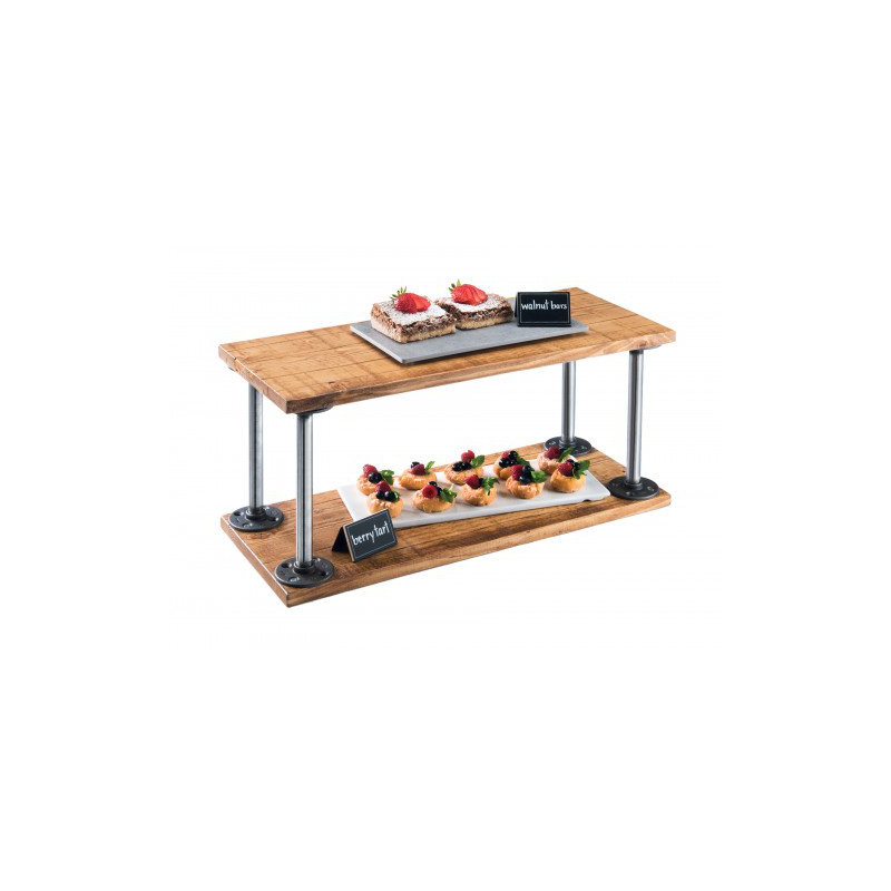 Madera 2 Shelf Riser - 24" X 10" X 12"