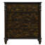 Armoire de rangement à 4 tiroirs en bois de pin antique brun rustique antique-693024967