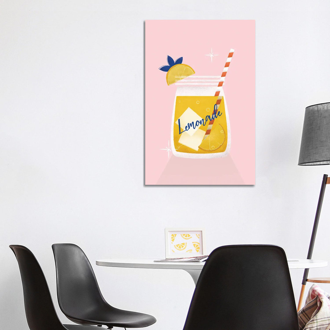 Lemonade by Show Me Mars - Wrapped Canvas Gallery-Wrapped Canvas GiclÃ©e