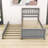 Twin Solid Wood Platform Bed with Trundle-1556107395