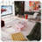 Cloud Shaped Low Coffee Table With Ball Legs For Living Room