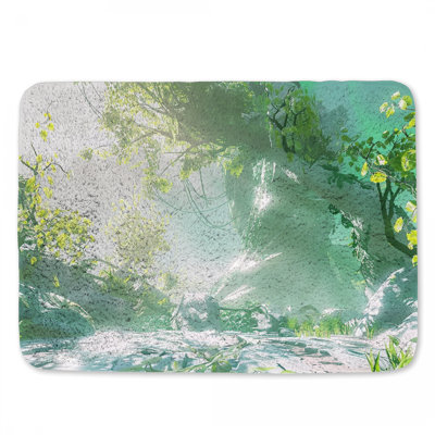 Tapis de bain Sunny Forest