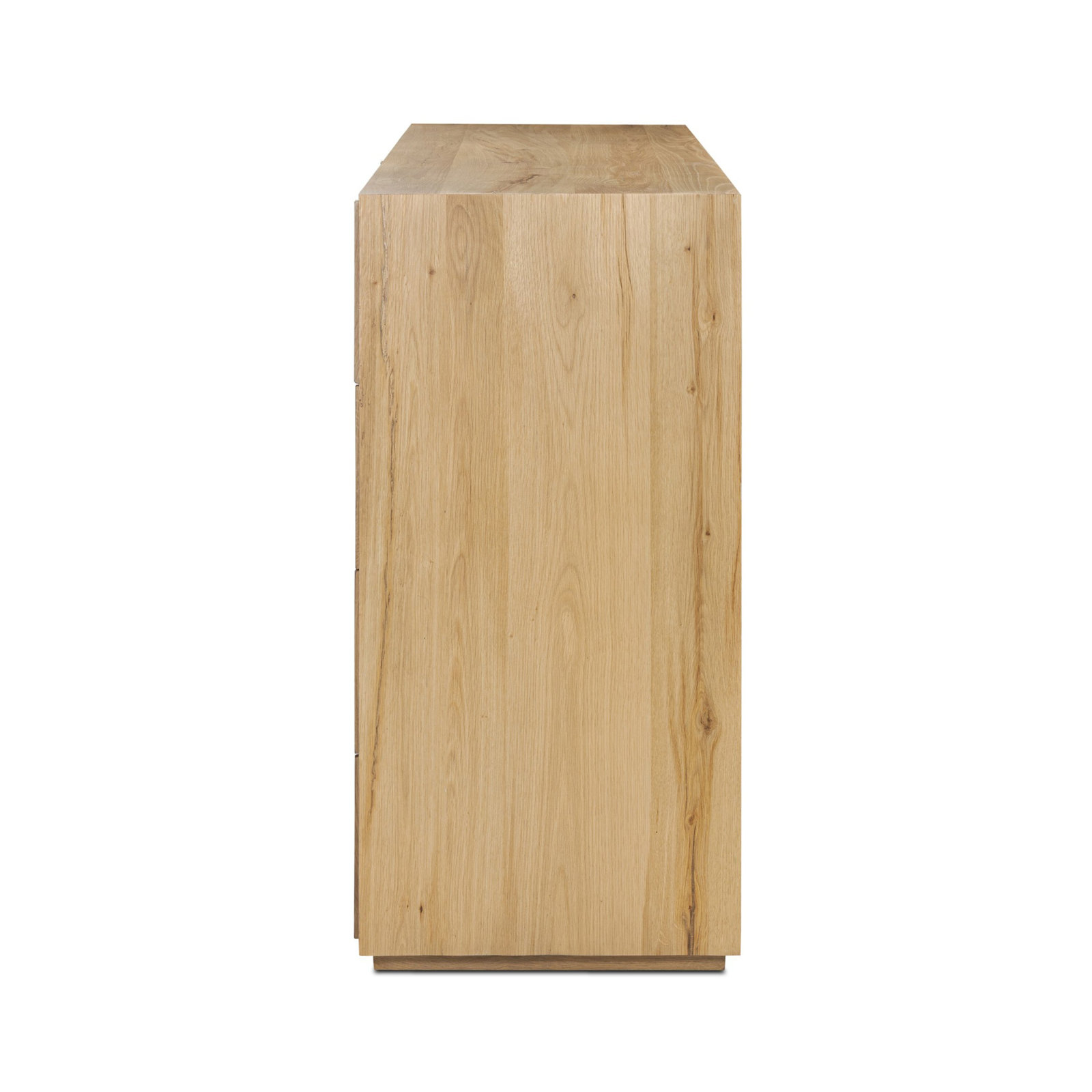 Fransen 75 " Oak Dresser, Rustic Light Natural Oak