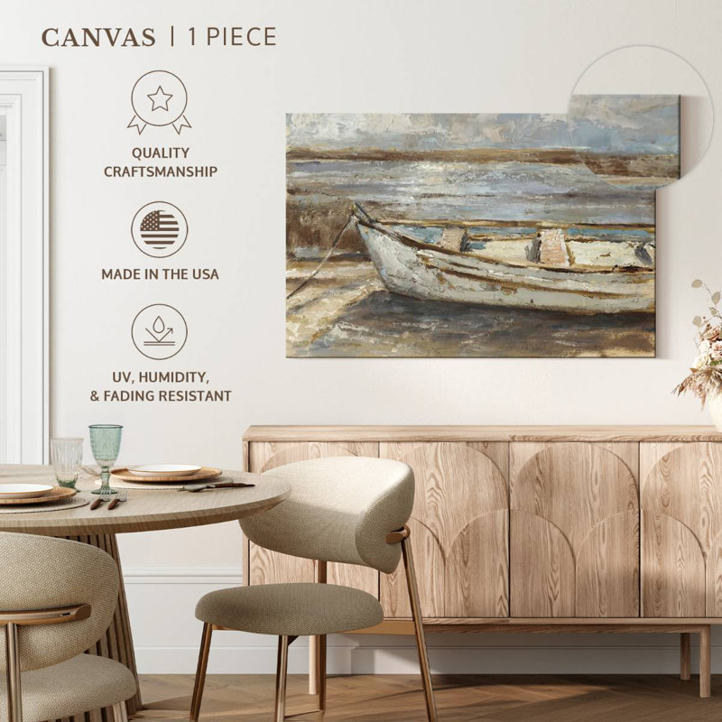 Mehar Weathered Rowboat I, 32" H x 48" W