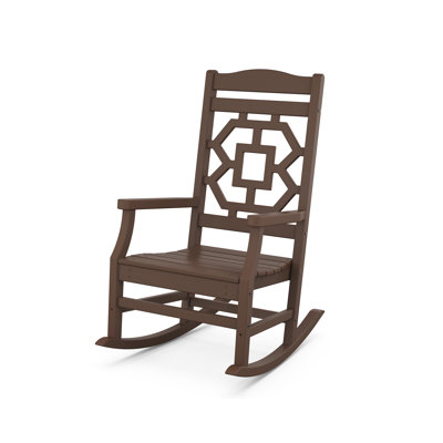 Chaise berçante en plastique POLYWOOD