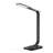 Herold 43.7Cm Black Desk Lamp with USB and Outlet