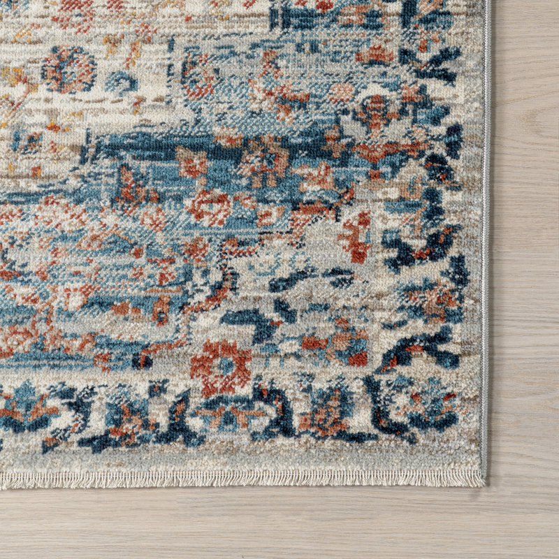 Tapis médaillon Demartino, Rond 5 pi