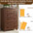 Farmhouse Wood Dresser - 5 Drawers, Versatile Storage-362426767