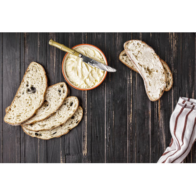 Bread and Butter 1 Piece Wrapped Canvas Wall Art
