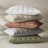 French Flax White 100% Linen Garment Washed 3-Piece Full/Queen Quilt Set-114146741-114146740