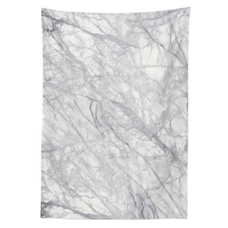 Marble Tablecloth, 70" L x 52" W
